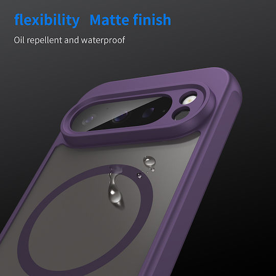 Techsuit Halofrost Ii Magsafe Back Cover Silicone Purple (OnePlus 9 Pro)