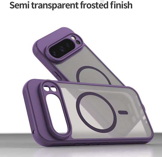 Techsuit Halofrost Ii Magsafe Back Cover Silicone Purple (OnePlus 9 Pro)