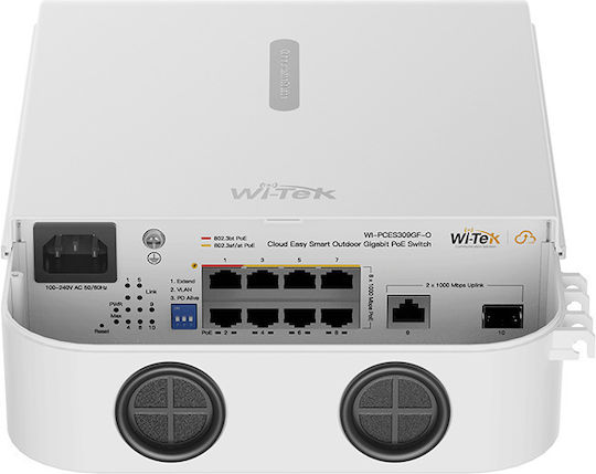 Wi-Tek WI-PCES309GF-O Managed L2 PoE++ Switch με 8 Θύρες Gigabit (1Gbps) Ethernet και 1 SFP Θύρα