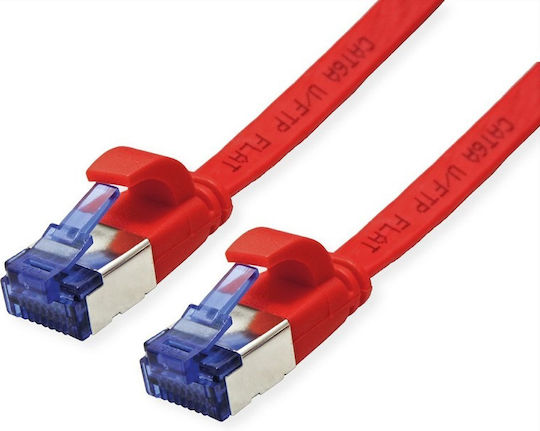 Value F/UTP Cat.6a (Gigabit) Мрежов Кабел Ethernet 1.5m Червен
