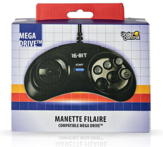 Under Control Ενσύρματο Gamepad για Wii / Wii U Megadrive