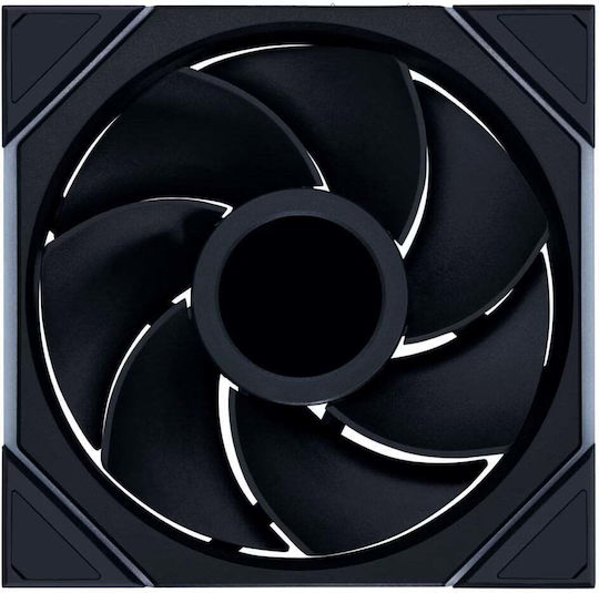 Lian Li UNI FAN TL Wireless LCD 140 Reverse Blade Case Fan (54.3cfm) with ARGB Lighting and 4-Pin PWM Connection