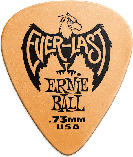 Ernie Ball Guitar Pick Thickness 0.73mm Packaging 1pc