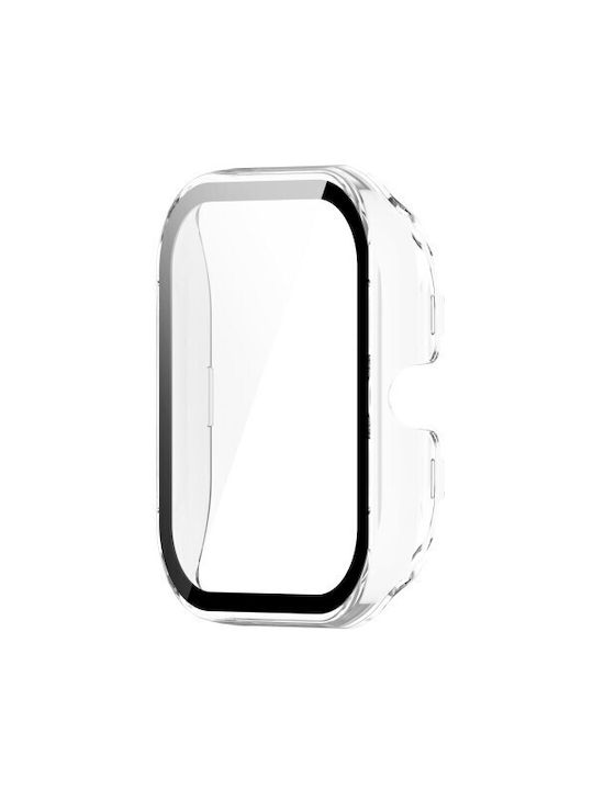 Пластмасов Калъф със Стъкло в Прозрачен цвят за Amazfit GTS 4 Мини