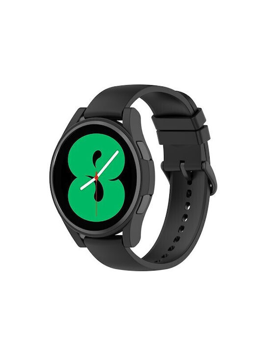 Carcasă de Plastic în culoarea Negru pentru Galaxy Watch 4 44mm
