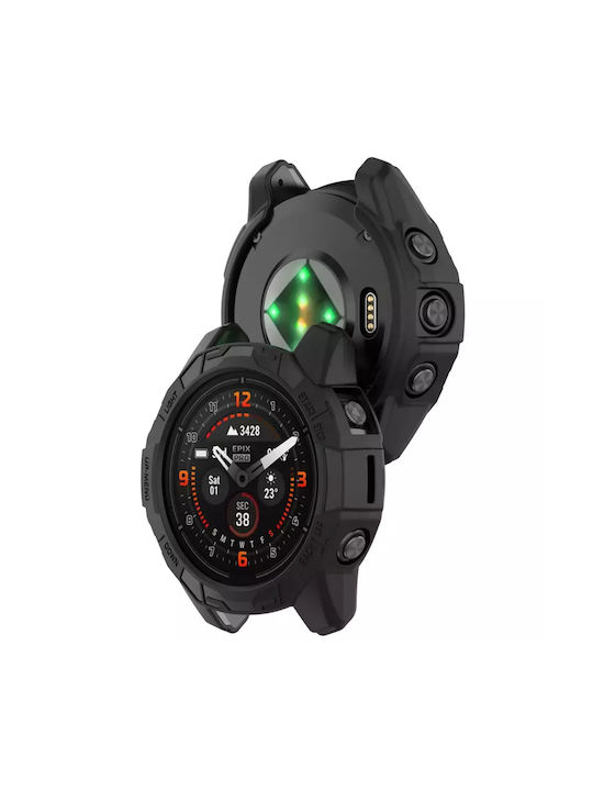 Tech-Protect Defense Θήκη Σιλικόνης σε χρώμα για Garmin Fenix 7X, Fenix 7X Pro Tech-Protect Defense Θήκη Σιλικόνης σε χρώμα για Garmin Fenix 7X, Fenix 7X Pro