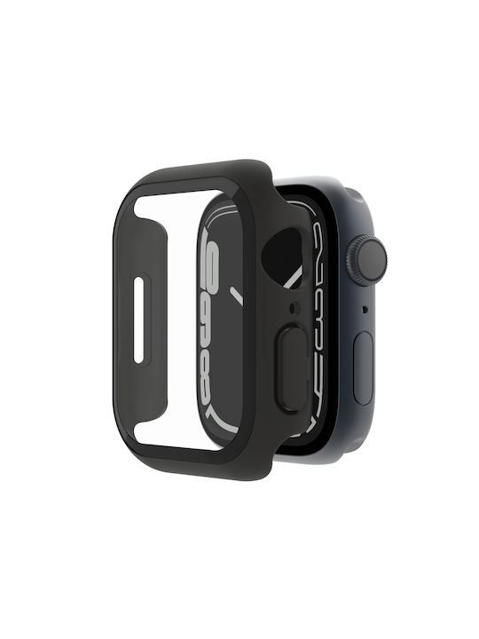 Belkin ScreenForce TemperedCurve Πλαστική Θήκη με Τζαμάκι σε Μαύρο χρώμα για το Apple Watch 41mm