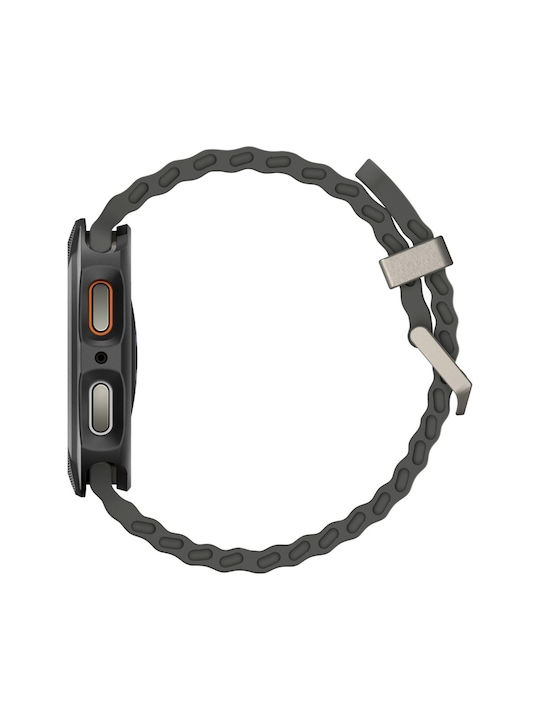 Spigen LIQUID AIR Silicone Case in Black color for Samsung Galaxy Watch 8 44mm