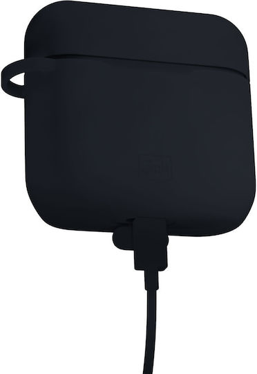 3MK Калъф в Черен цвят за Apple AirPods 1 / AirPods 2