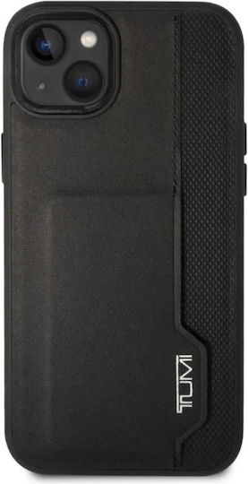 Tumi Back Cover Leather Black (iPhone 14 Plus)