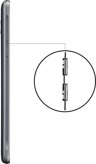 Samsung Странични ключове Бял за Galaxy J7 2016