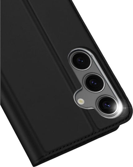 Dux Ducis Skin Pro Back Cover Silicone / Synthetic Leather Black (Samsung Galaxy S25 Plus - Dux Ducis)