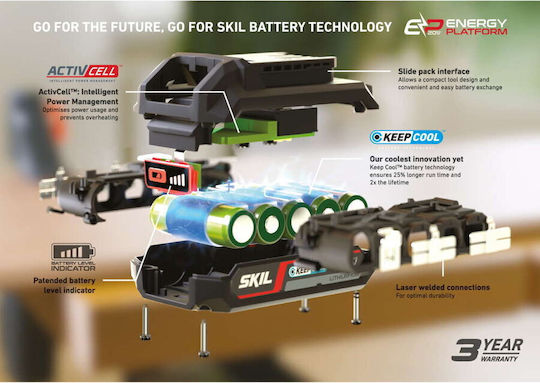 Skil 3210 GB Παλμικό Κατσαβίδι Μπαταρίας 20V