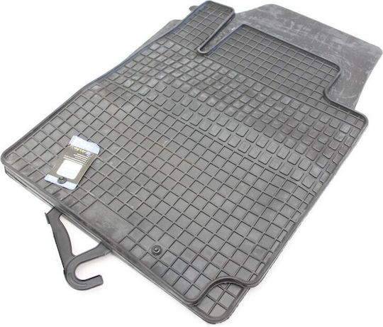 Petex Set of Front and Rear Mats 4pcs for Nissan Micra 2003-2010 Black