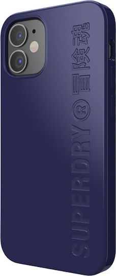 Superdry Snap Back Cover Plastic Albastru marin (iPhone 12 mini)