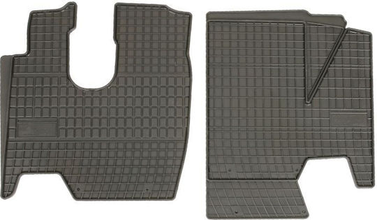 Frogum Front Mats 2pcs for Mercedes-Benz Atego 1995-2005 Black