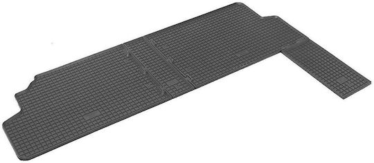 Rigum Set of Front and Rear Mats 4pcs for Peugeot Expert Tepee Fiat Scudo Citroen Jumpy 2007-2015 Black