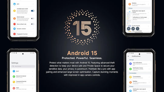 Ulefone Armor X16 Pro 5G Dual SIM (8/256GB) Ανθεκτικό Smartphone Wasteland Shadow