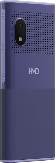 HMD 150 Music Dual SIM Κινητό με Κουμπιά Μωβ