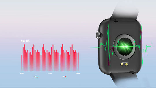 Riversong Motive 5 Pro Smartwatch με Παλμογράφο (Ροζ Χρυσό)