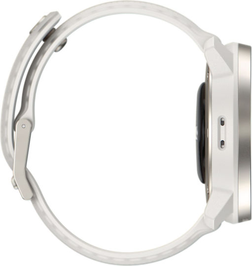 Suunto Race S Stainless Steel 45mm Waterproof Smartwatch with Heart Rate Monitor (Powder Gray)