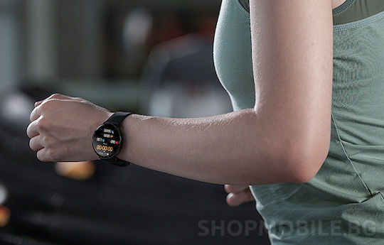 Mibro Lite Smartwatch με Παλμογράφο (Μαύρο)