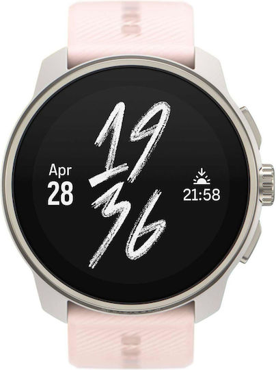Suunto Race S Неръждаема стомана 45мм Водоустойчив Смартчасовник с Пулсомер (Powder Pink)