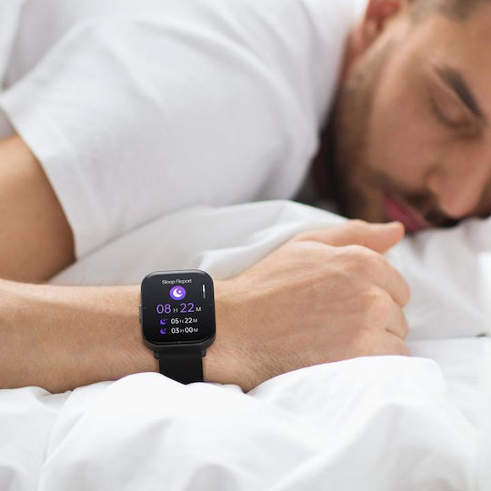 Mibro C2 Αδιάβροχο Smartwatch με Παλμογράφο (Γκρι)