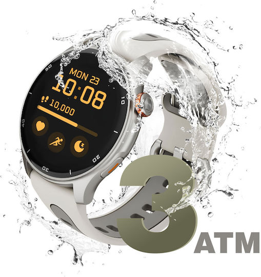 MyPhone Adventure Aluminium 46mm Smartwatch (Γκρι)