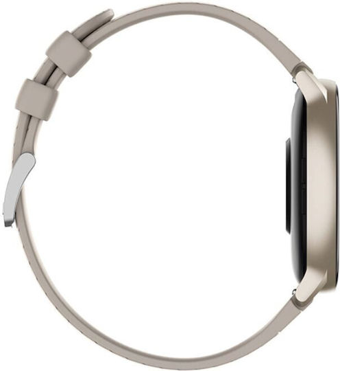 Tracer SMR2 Classy 45mm Smartwatch με Παλμογράφο (Μπεζ)