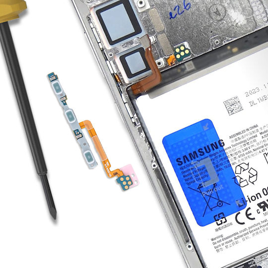Samsung Καλωδιοταινία με Πλήκτρο On / Off για Galaxy S24 Plus 5G