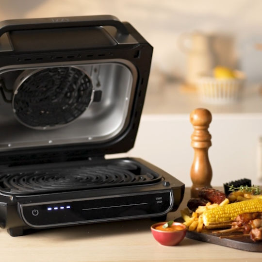 Izzy Digital Air Fryer & Grill 2in1 Air Fryer 7lt Silver