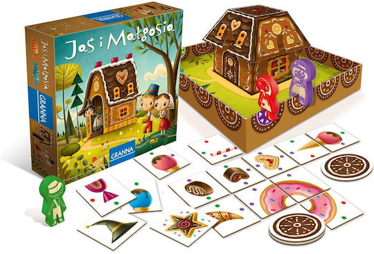 Board Game Jas and Malgosia for 2-4 Players 5+ Years Old (PL) Granna