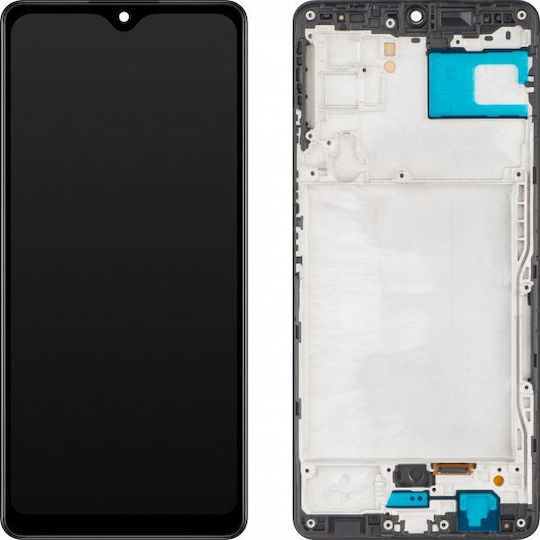MP Οθόνη mit Touch-Mechanismus für Samsung Galaxy A42 5G A426 (Schwarz)