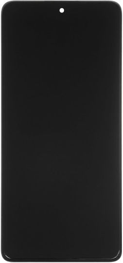 O ecran cu Mecanism Tactil și Cadru pentru Xiaomi Redmi Note 10 Pro, 10 Pro Max (Negru)