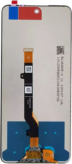 Οθόνη με Μηχανισμό Αφής για Infinix Note 30 X6833B (Μαύρο)