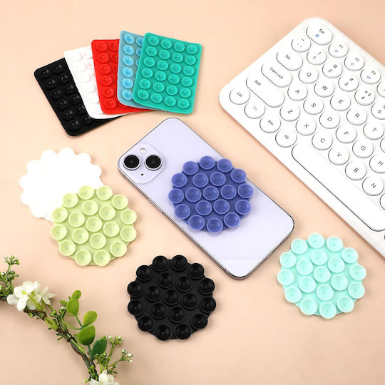 Techsuit Holder Αντιολισθητική Βάση Κινητού σε Λευκό χρώμα