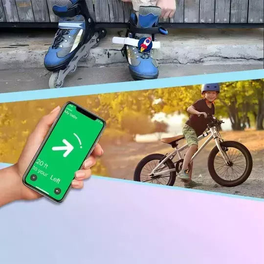 Tech-Protect Smooth Θήκη Σιλικόνης για AirTag σε Πολύχρωμο χρώμα 4τμχ