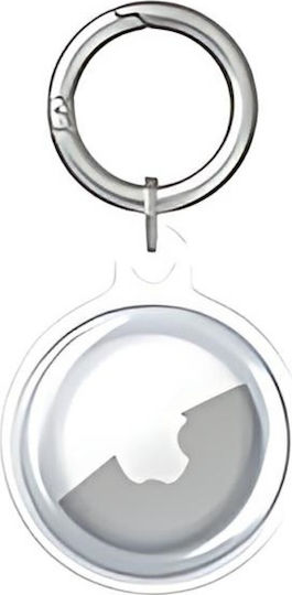 Mercury TPU Case Keychain Cazul Keychain Silicon pentru AirTag în culoarea Transparent