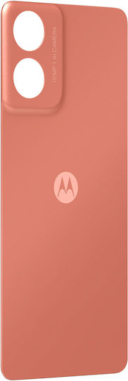 Battery Cover Motorola Moto G04 Sunrise Orange 5s58c23913 Service Pack