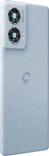 Battery Cover Motorola Edge 50 Fusion Forest Blue 5s58c24638 Service Pack