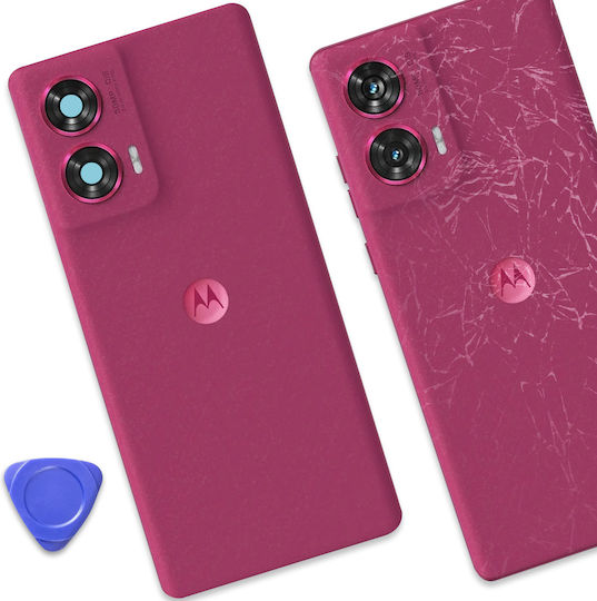 Akkudeckel Motorola Edge 50 Fusion Hot Pink 5s58c24637 Service Pack
