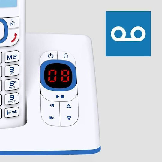 Alcatel F530 Voice Cordless Phone Blue