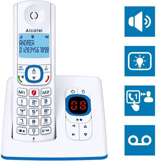 Alcatel F530 Voice Cordless Phone Blue