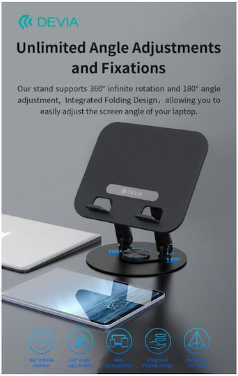 Devia El238 Tablet Stand Desktop Black