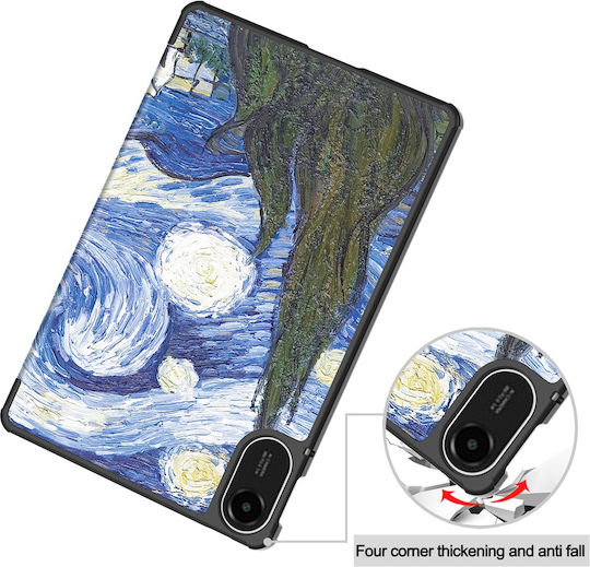 Techsuit Flip Cover Ανθεκτική Πολύχρωμη (Xiaomi Redmi Pad 2)