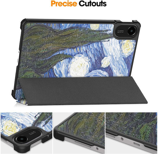 Techsuit Flip Cover Ανθεκτική Πολύχρωμη (Xiaomi Redmi Pad 2)