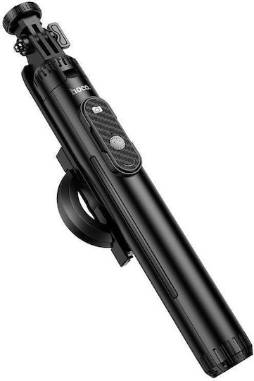 Hoco K25 Selfie Stick Τρίποδο Κινητού Bluetooth Μαύρο