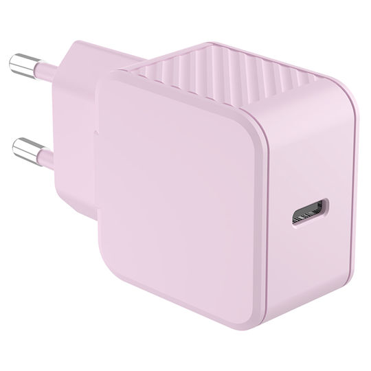 BigBen Connected Φορτιστής Χωρίς Καλώδιο με Θύρα USB-C 20W Power Delivery Ροζ