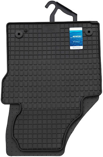 Petex Set of Front and Rear Mats 4pcs for Volkswagen Touran 2003-2014 Black